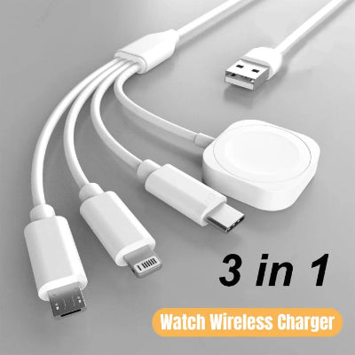 3 in 1 Type-C Kabel / Apple Watch