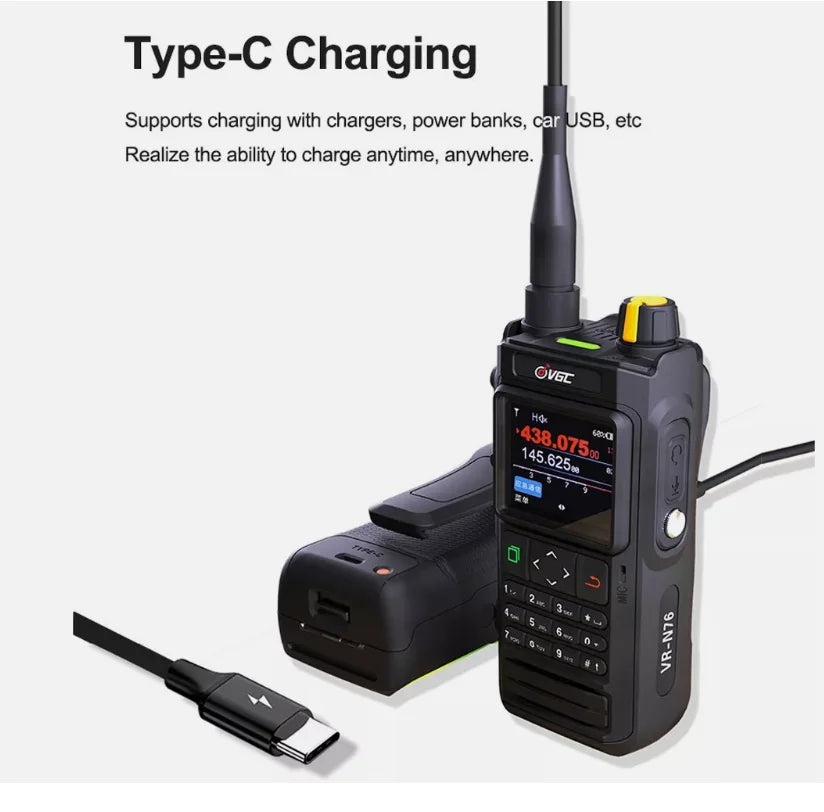 VGC, VR N76, transceiver/packet radio, KISS TNC